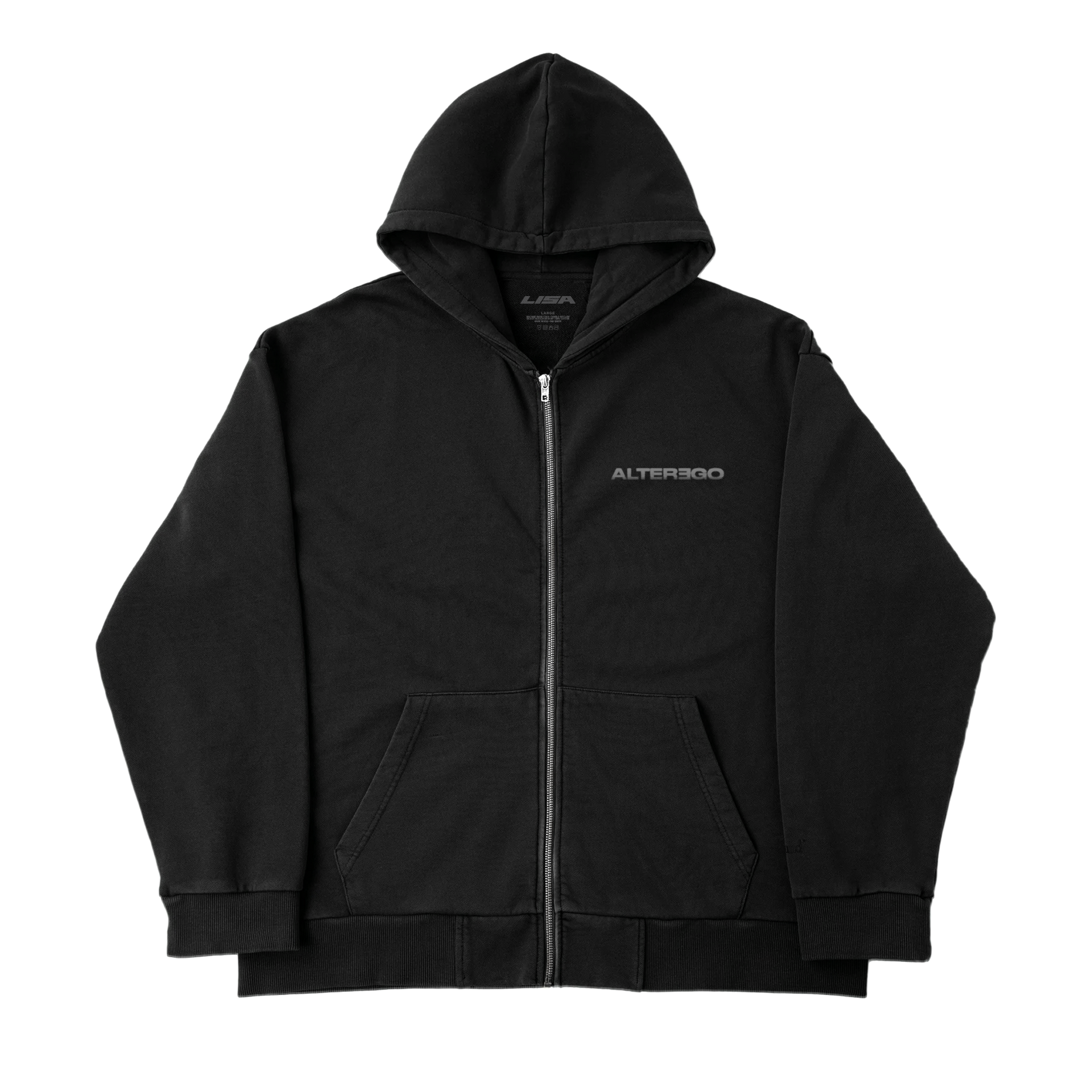 Lisa Official Alter Ego Album Zip-Up Hoodie – Tada World